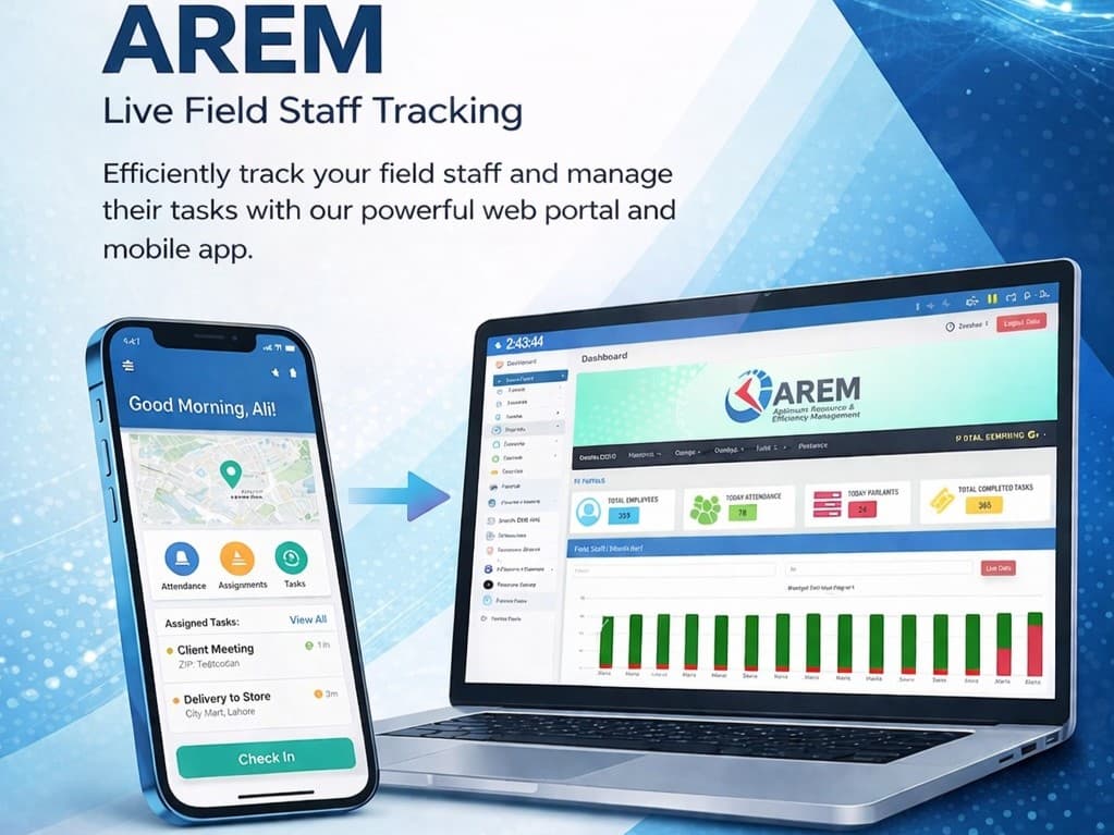 AREM employee tracking dashboard